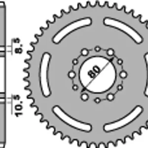 Takaratas 520 46 hammasta PBR 845 (JTR845) Tilaa Nyt