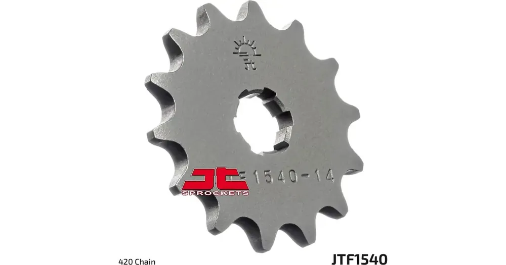 Eturatas 420 14 hammasta JT Sprockets JTF1540 Alennettu Hinta