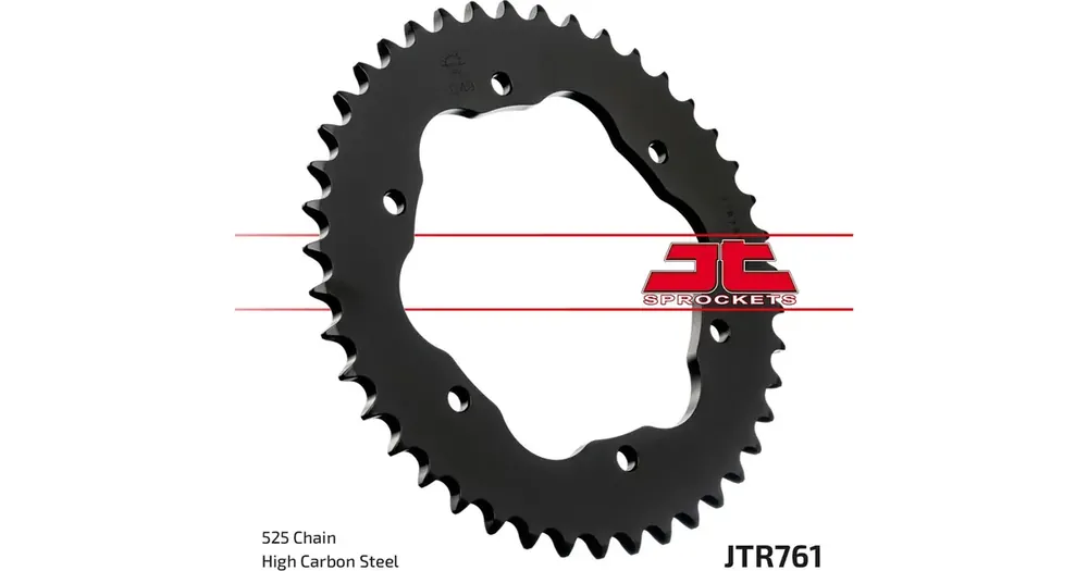 Tukkuhinta Takaratas 525 39 hammasta JT Sprockets JTR761