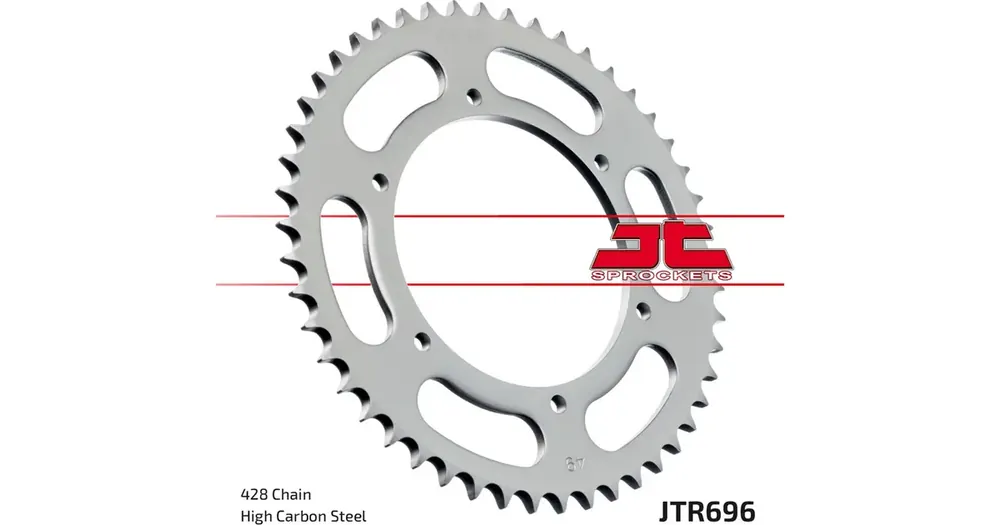 Takaratas 428 49 hammasta JT Sprockets JTR696 Halpa Hinta