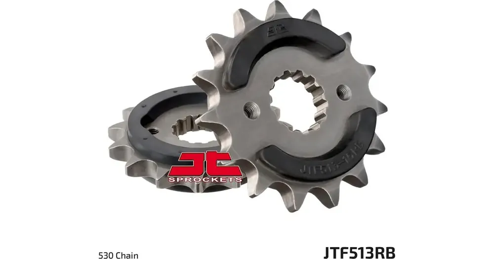 Ajankohtainen Eturatas 530 16 hammasta, RB - kumiohjain ketjulle, JT Sprockets JTF513
