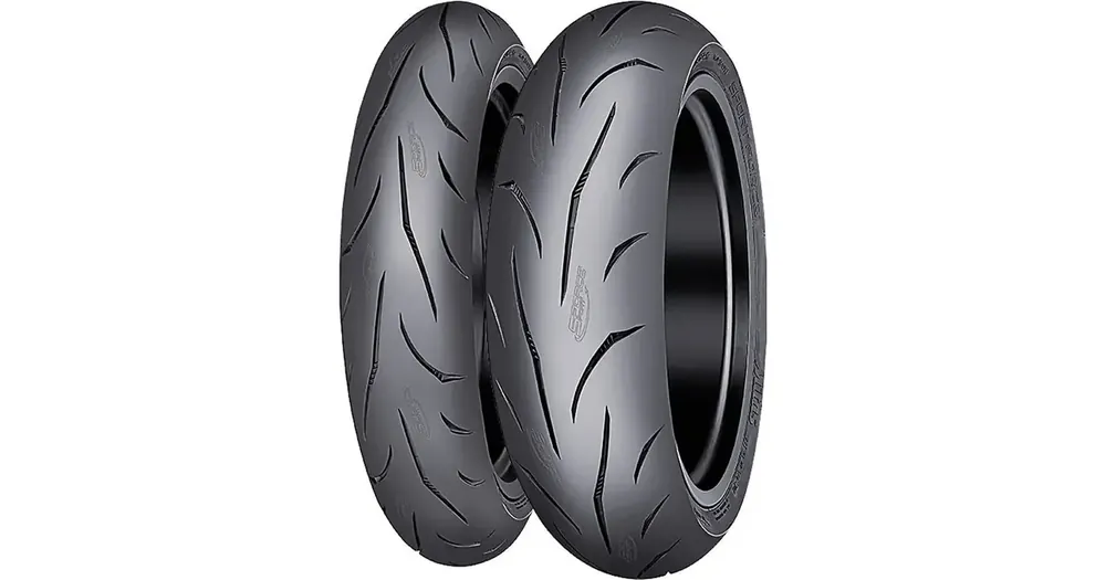 Edullinen Mitas 160/60ZR17 SPORT FORCE+ (69W) TL takamoottoripyörän rengas katuajoon