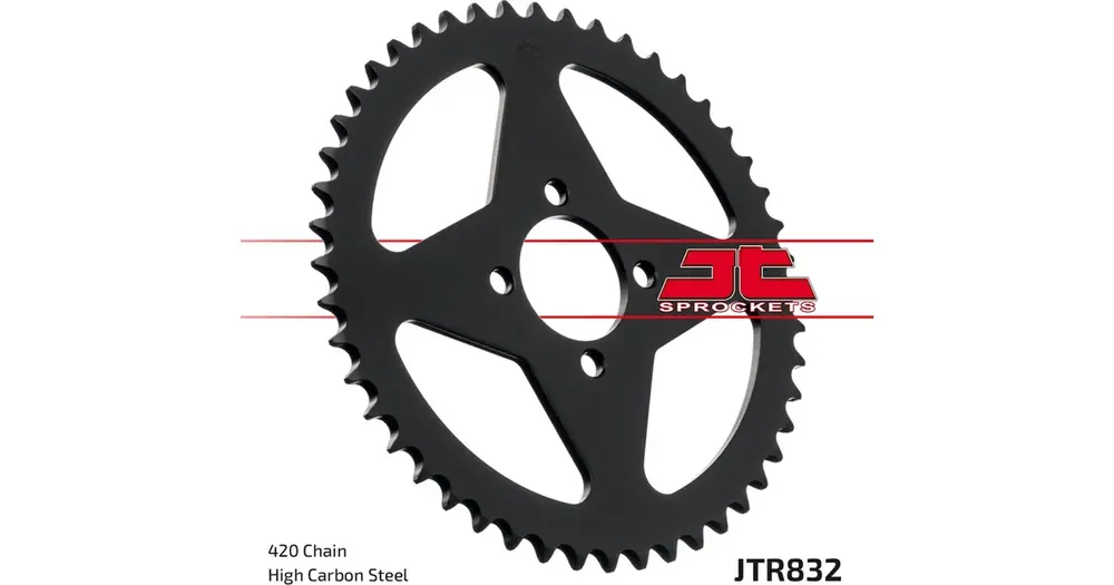 Edullinen Takaratas 420 48 hammasta JT Sprockets JTR832