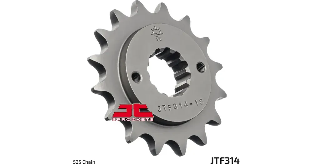 Eturatas 525 17 hammasta JT Sprockets JTF314 Kausialennus