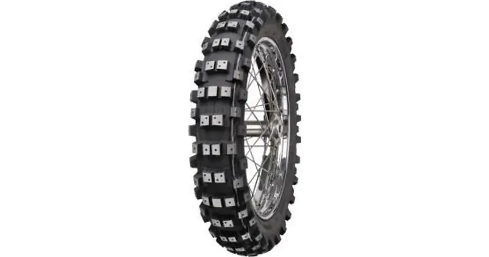 Mitas 100/100-18 C-16 STONEATER 59M TT WINT FRIC (VALKOINEN RAITA) offroad-moottoripyörän rengas, taka Tehdashinta