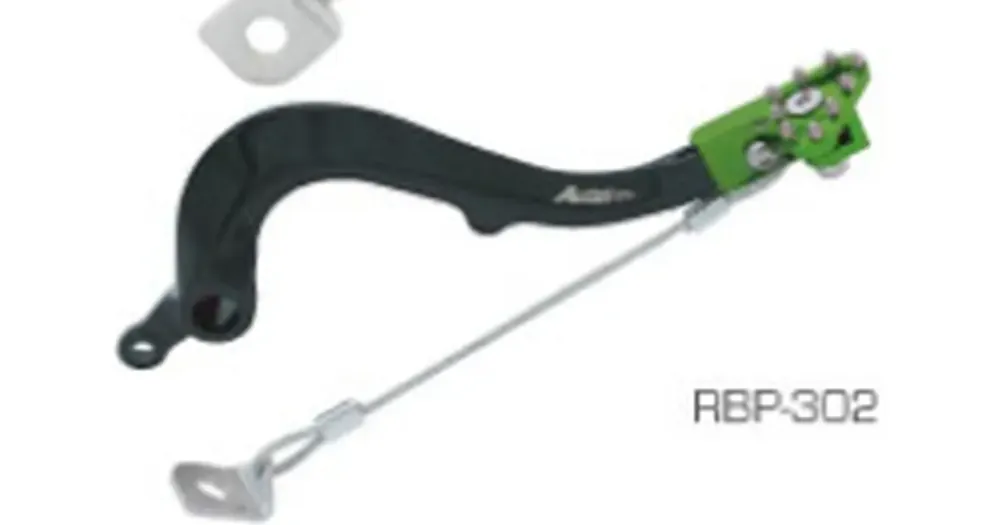 Jalkajarrupoljin, vihreä, Accel RBP302GR, Kawasaki Pakollinen (Must-Have)