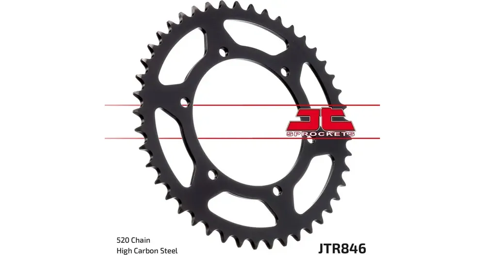 Viimeinen Mahdollisuus Takaratas 520 45 hammasta JT Sprockets JTR846