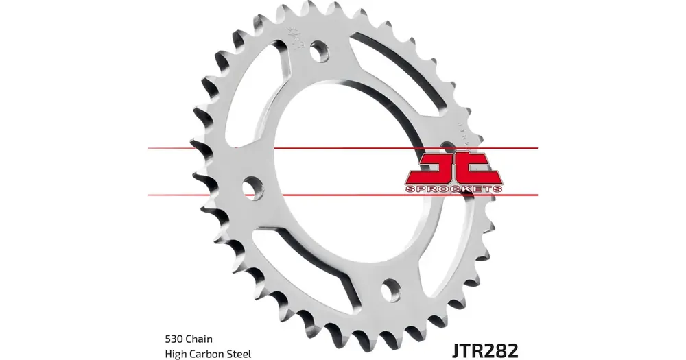 Alennettu Hinta Takaratas 530 34 hammasta JT Sprockets JTR282