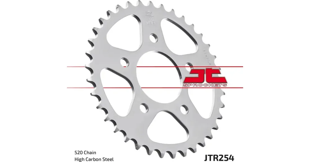 Takaratas 520 50 hammasta JT Sprockets JTR254 Osta Verkossa