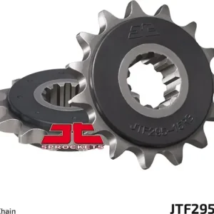 Uusi Malli Eturatas 530 15 hammasta, RB - kumilla päällystetty ketjunohjain, JT Sprockets JTF295