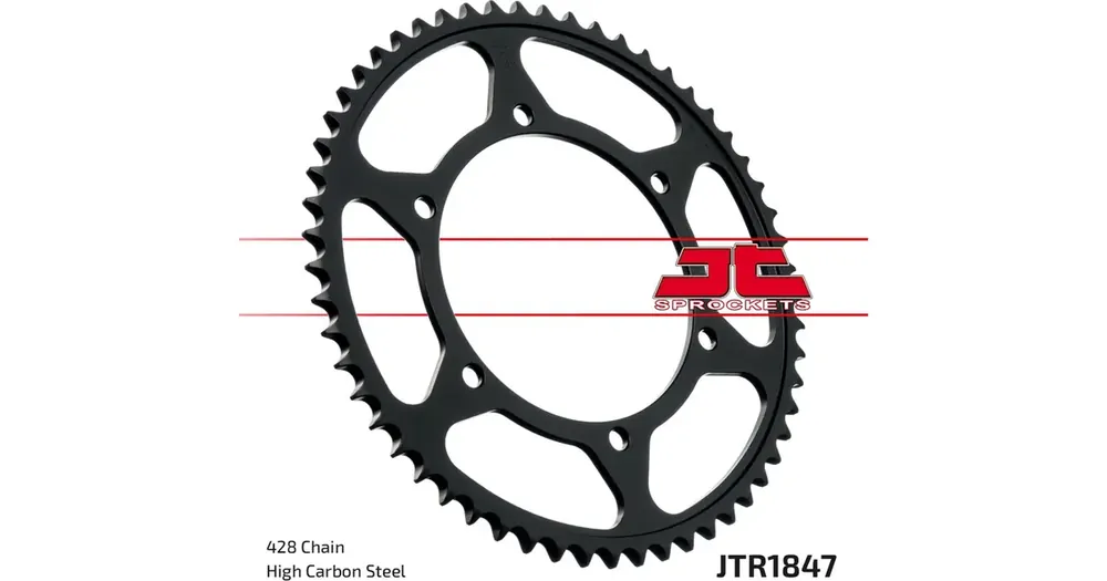 Takaratas 428 46 hammasta JT Sprockets JTR1847 Halpa