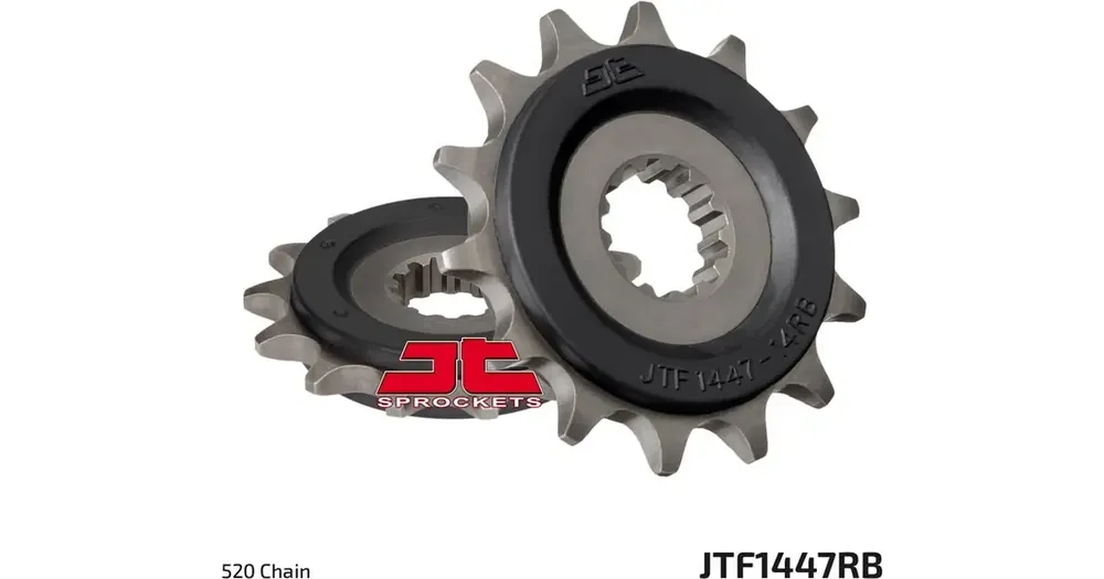 Eturatas 520 14 hammasta, RB - kumiohjain ketjulle, JT Sprockets JTF1447 Älä Missaa
