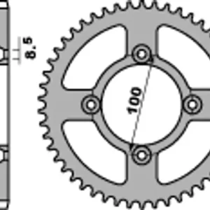 Takaratas 420 36 hammasta PBR 238 (JTR1214) Poisto