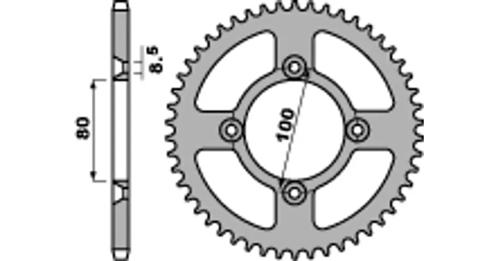 Takaratas 420 36 hammasta PBR 238 (JTR1214) Poisto