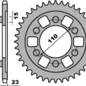 Kausialennus Takaratas 520 37 hammasta PBR 3553 (JTR19)