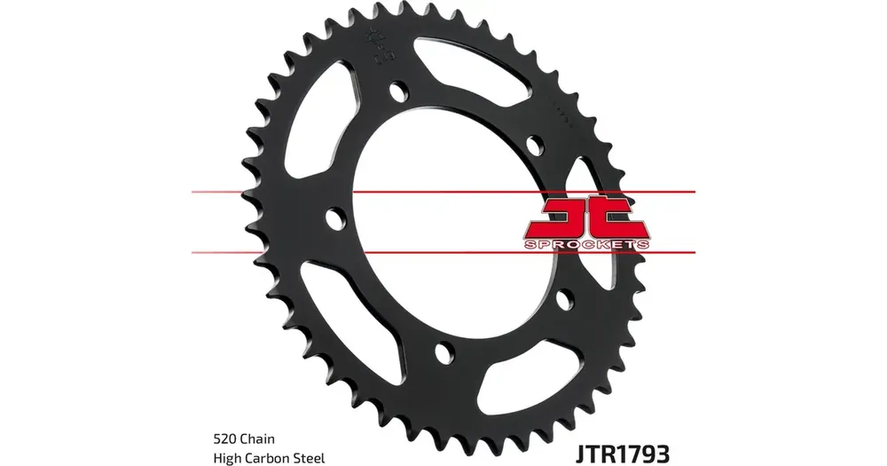 Alennettu Takaratas 520 45 hammasta JT Sprockets JTR1793