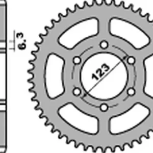 Halpa Takaratas 420 49 hammasta PBR 4412 (JTR1133)