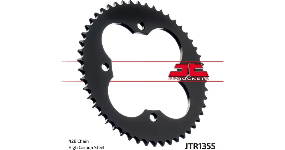 Tilaa Nyt Takaratas 428 50 hammasta JT Sprockets JTR1355