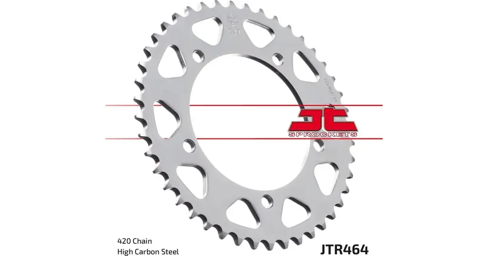 Takaratas 420 50 hammasta JT Sprockets JTR464 Löytö