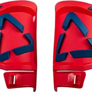 Säärisuoja Leatt FLEXLOCK 5.5 -kenkiin, punainen/sininen, koko 47/48 Kuuma Tarjous