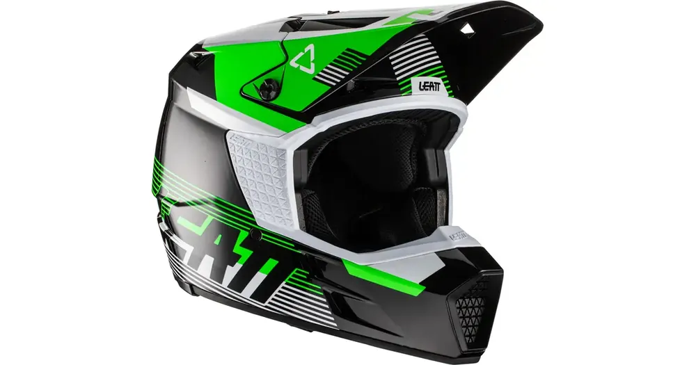 Sertifioitu LEATT MOTO 3.5 V22 BLACK Offroad-kypärä