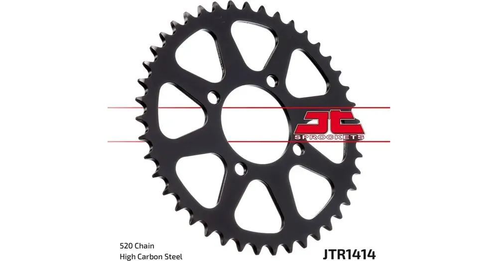 Takaratas 520 43 hammasta JT Sprockets JTR1414 Tarjoushinta