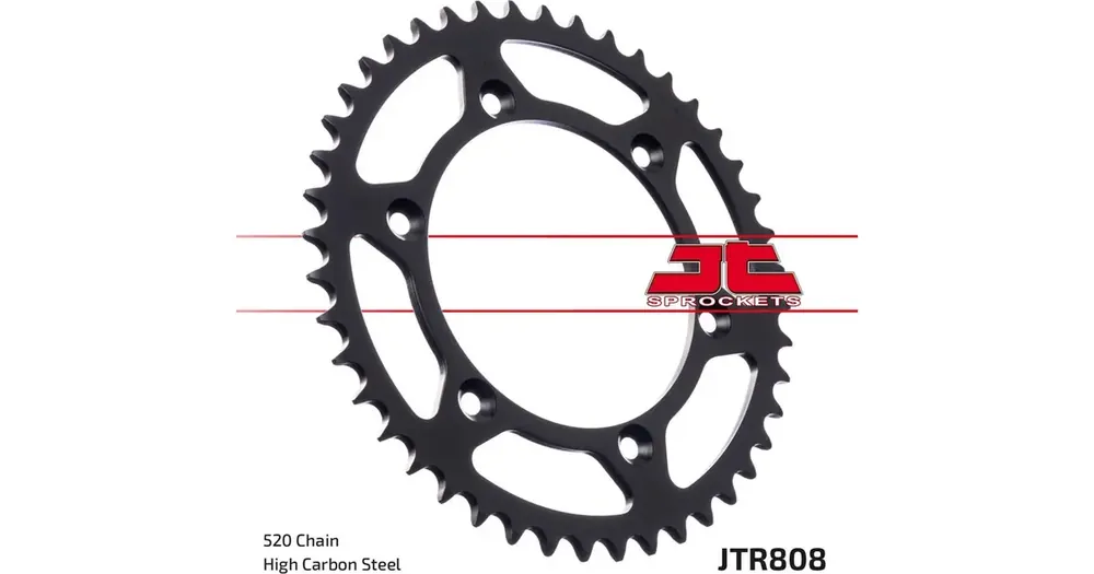 Takaratas 520 53 hammasta JT Sprockets JTR808 Heti Saatavilla