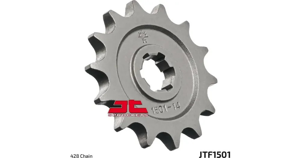 Etuhammasratas 428 12 hammasta JT Sprockets JTF1501 Flash-Tarjous