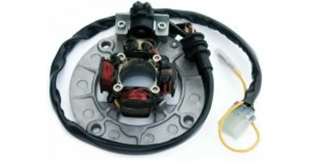 Loppuunmyynti Staattori, sytytyspuola, generaattorin staattori, valoilla, Electrex ST4438L Yamaha YZF250, YZF400/426/450 (SARJA)
