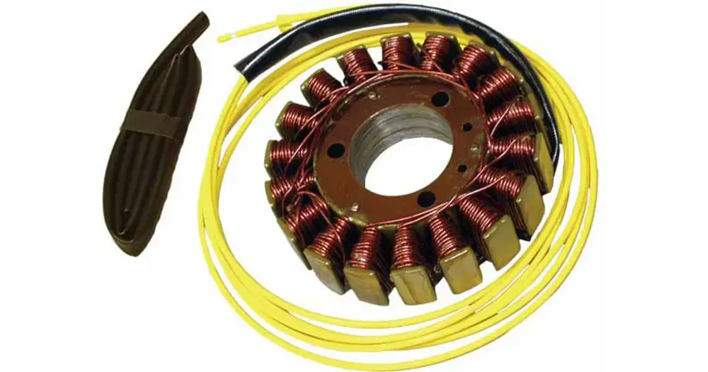 Staattori, sytytyspuola, generaattori, Electrex G05 Kawasaki Vulcan, Suzuki GN 250 Kausialennus