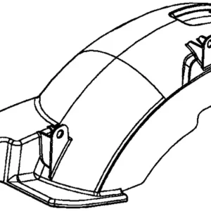 Alennus Takalokasuoja Kymco Downtown