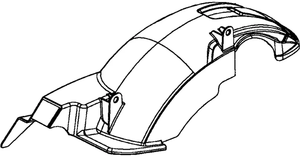 Alennus Takalokasuoja Kymco Downtown