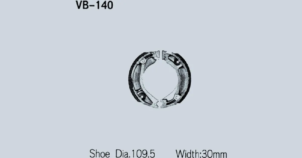 Halpa Vesrah VB-140S jarrukengät