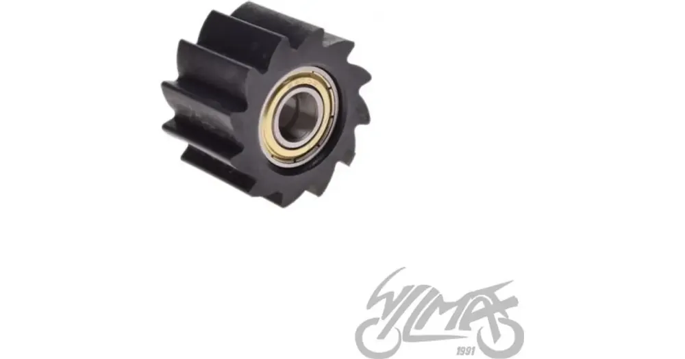 Ketjunohjainrulla, halkaisija 38 mm, reikä 10 mm, leveys 24 mm, musta, WM Motor Suosittu