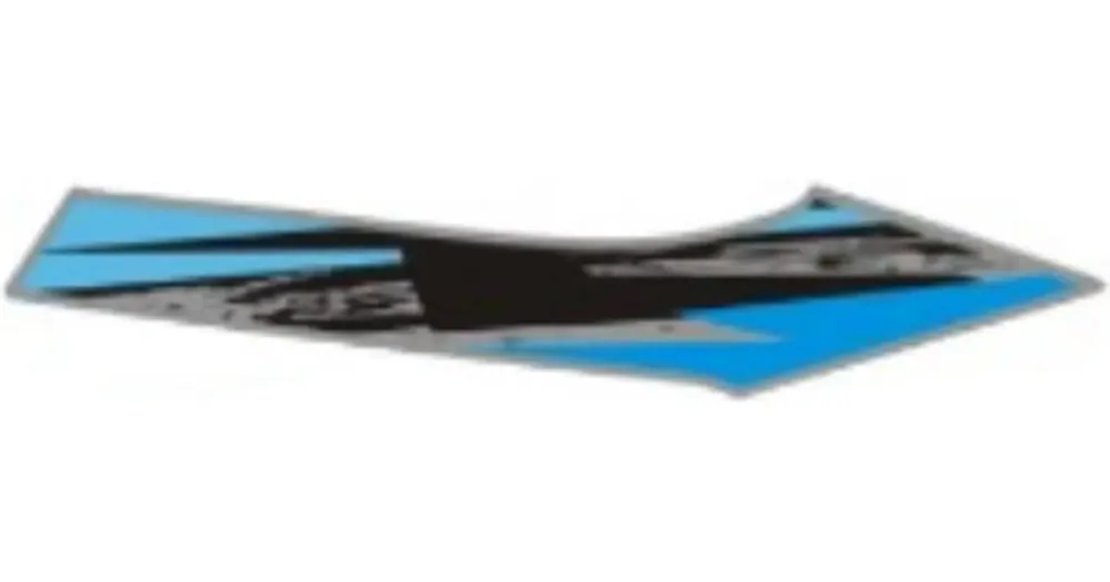 Etukotelon tarra, oikea, sininen HP07, Keeway Fact 05522B59HP07 Alennus