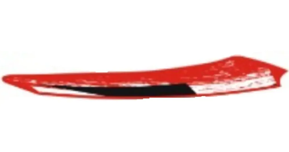 Tarra takaosa yläosa oikea, yläosa, punainen RB07, Keeway Fact 05512B59RB07 Erikoistarjous