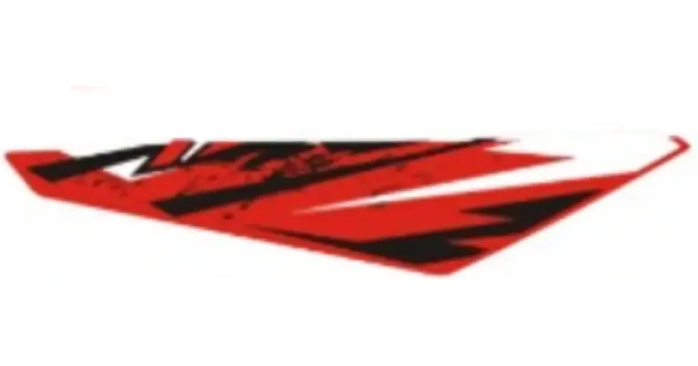 Halpa Tarra, oikea takaosa ylempi alaosa, punainen RB07, Keeway Fact 05516B59RB07