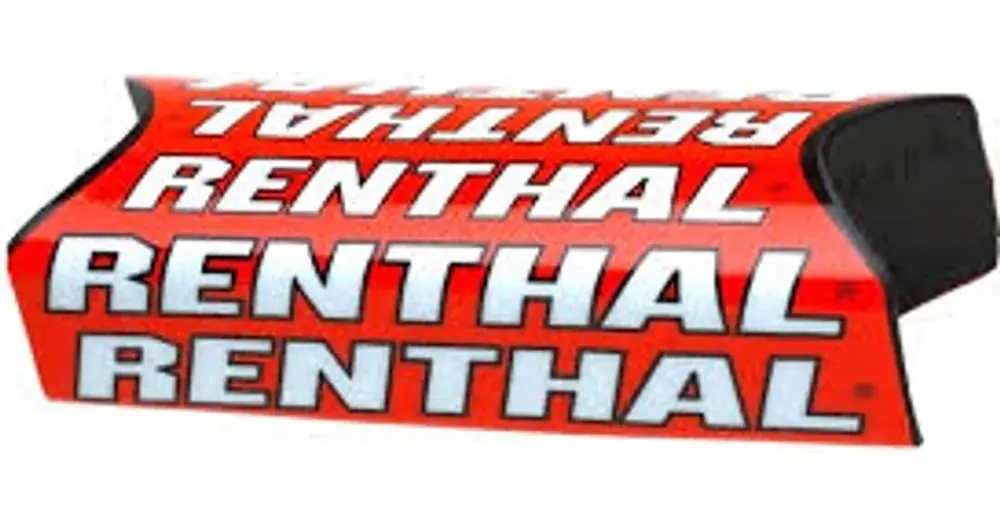 Fatbar-ohjaustangon pehmuste, punainen-valkoinen, Renthal RH-P274 Vain Tänään