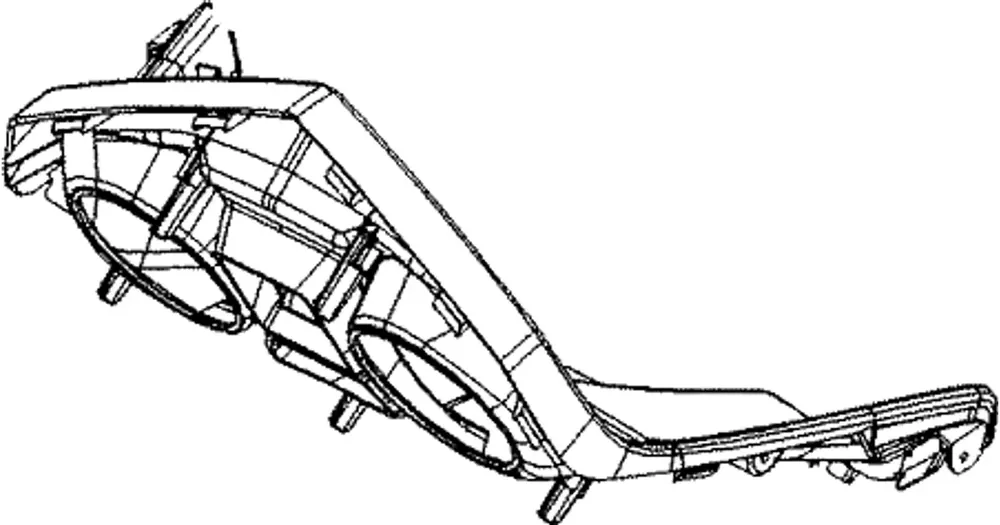 Mittariston suojus, nopeusmittari musta N1R Kymco X-Town CT 125 Tilaa Nyt