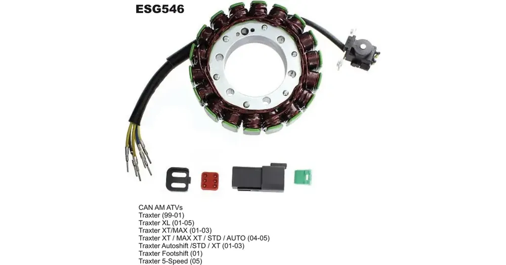 Osta Nyt Staattori, sytytyspuola, laturin staattori, Electrosport ESG546