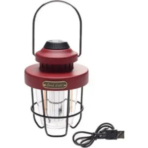 Heti Saatavilla LED-retroleirintälamppu Leoshi, punainen
