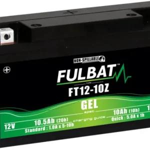 Fulbat FT12-10Z geeliakku 12V 10Ah 194x59x112mm 180CCA Kampanjahinta