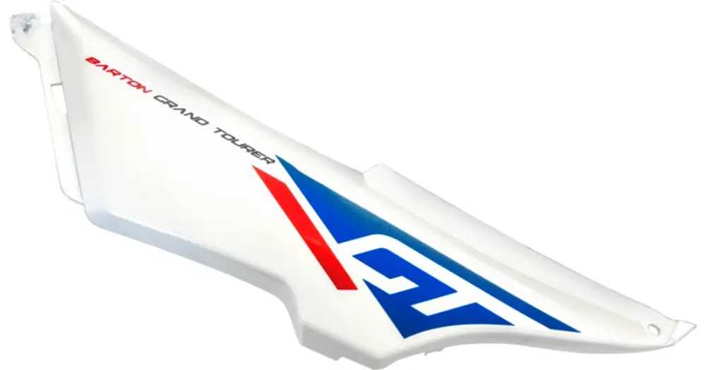 Vasen sivukate, valkoinen, Barton GT 125 Kausialennus