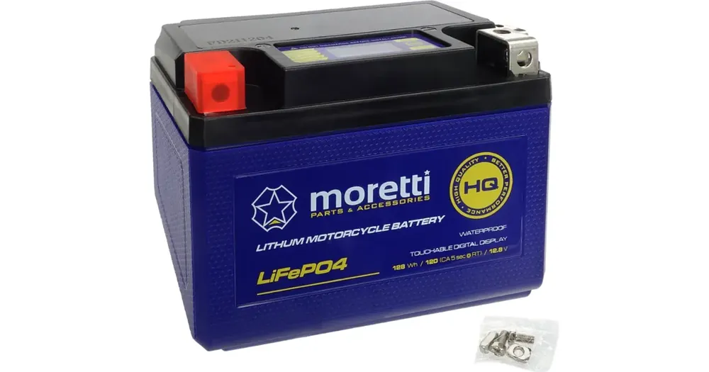 Osta Nyt Moretti Parts MFPX9 (YTX9-BS) 12V 128Wh litiumrautafosfaattiakku