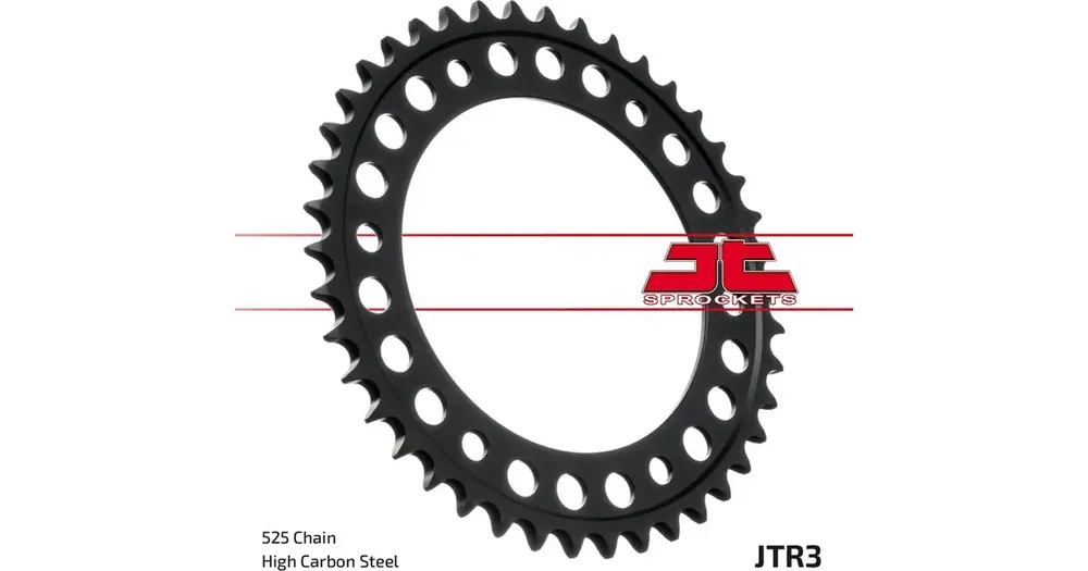 Takaratas 525 41 hammasta JT Sprockets JTR3 Loppuunmyynti