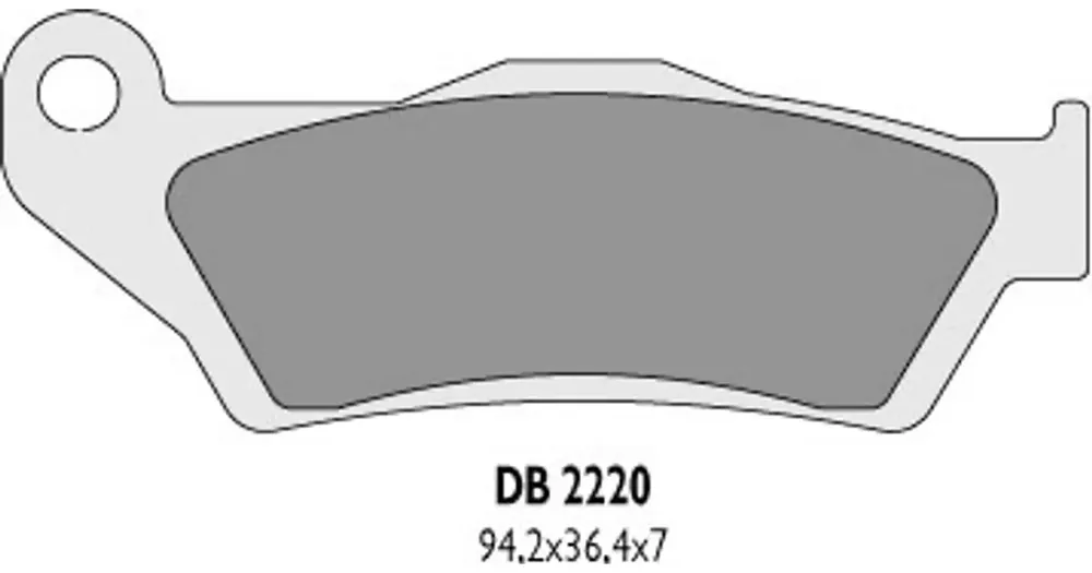 Päivän Tarjous Jarrupalat KH181, Delta Braking DB2220OR-D, BMW / Gas Gas / Husaberg / Husqvarna / KTM / TM Racing