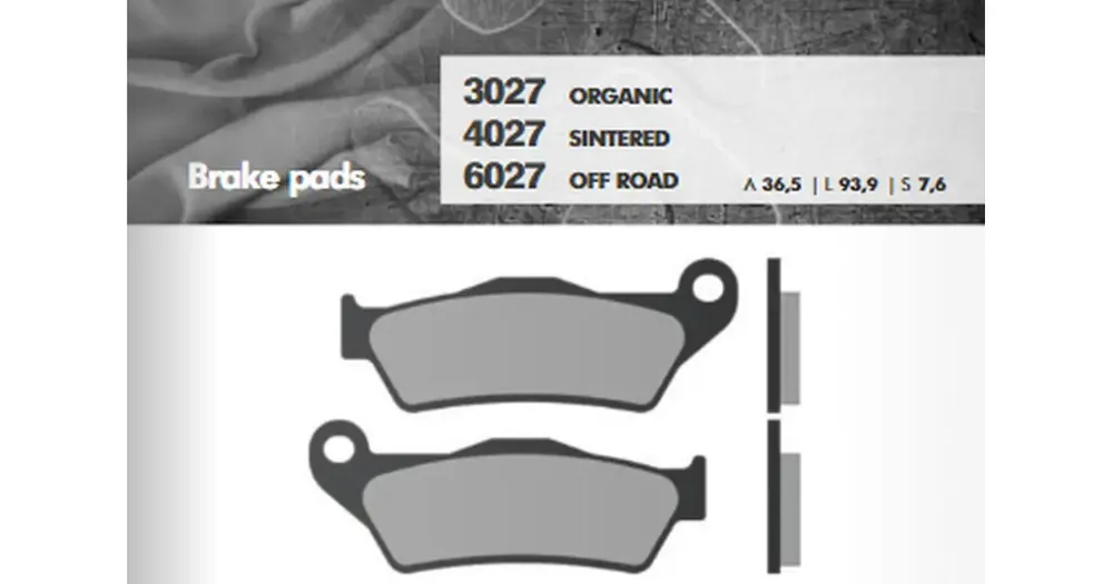Loppuunmyynti Jarrupalat, metallisinteröidyt, kultaiset, KH181, Brenta Off Road BR6027, BMW / Gas Gas / Husaberg / Husqvarna / KTM / TM Racing