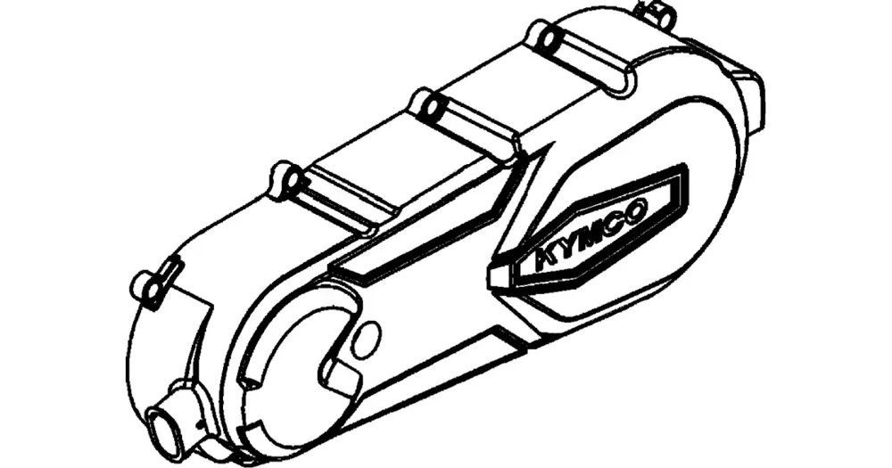 Ilmainen Palautus Vetoakselin suojus, 66A, Kymco Agility S 125