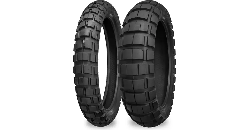 Shinko 110/80B19 804 59Q TL M+S dual -moottoripyörän eturengas Erikoistarjous