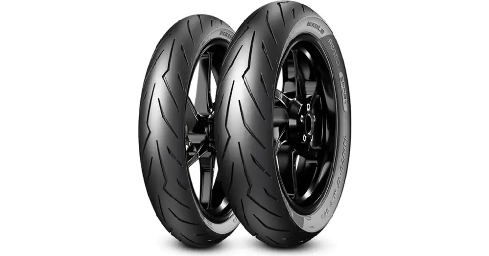 Pirelli 70/90-17 DIABLO ROSSO SPORT 38S M/C TL etu/taka moottoripyörän katurengas Heti Saatavilla